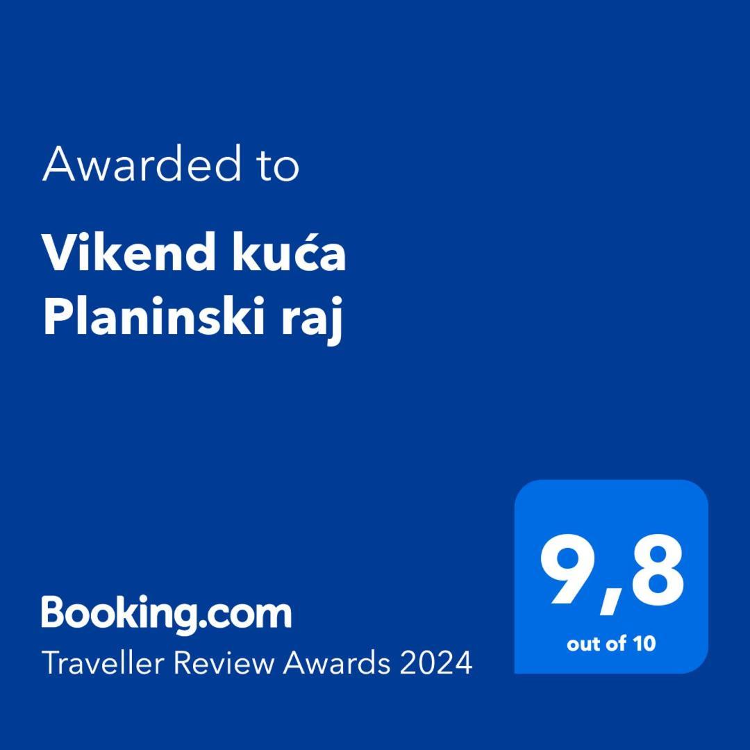 Ferienhaus Vikend Kuca Planinski Raj